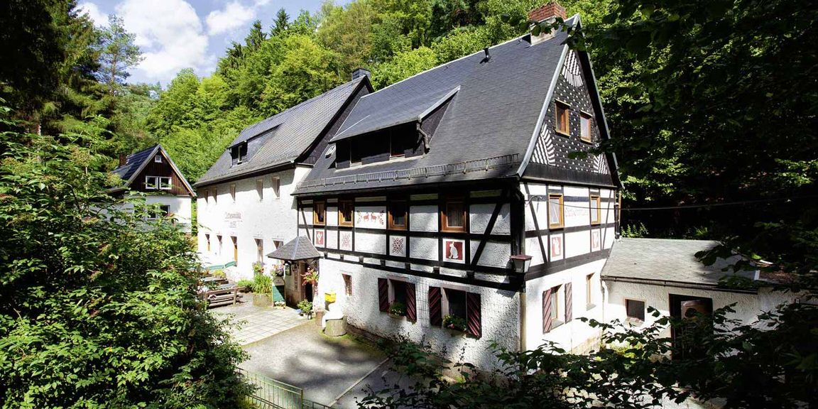 Gästehaus Waldgasthaus & Pension Liethenmühle in Gohrisch bei Lichtenhain