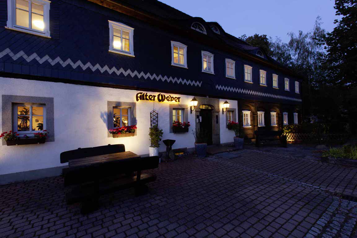 Hotel Alter Weber in Cunewalde bei Grubschütz