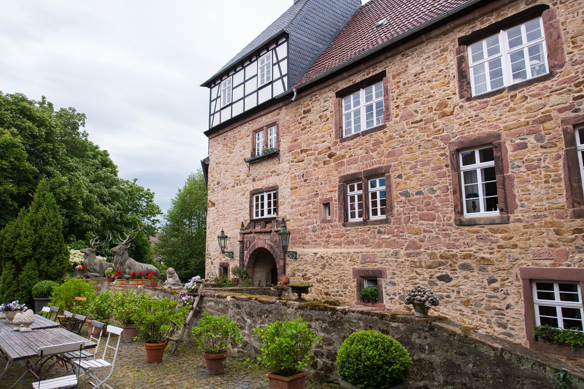 Gästehaus Gasthaus Schloss Hirschgarten in Borken bei Treysa