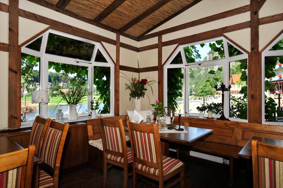 Pension Basteiblick Rosengarten in Kurort Rathen