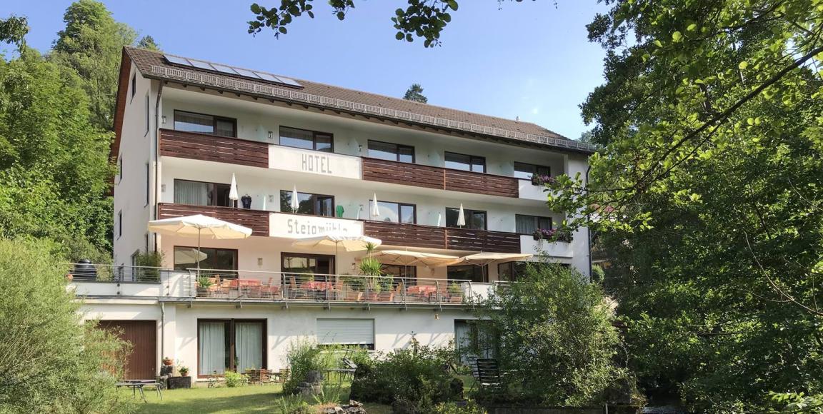Hotel Garni Steigmühle in Pottenstein