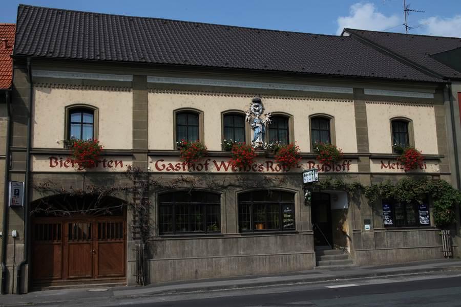 Gasthof Zum weißen Roß Metzgerei in Bergrheinfeld