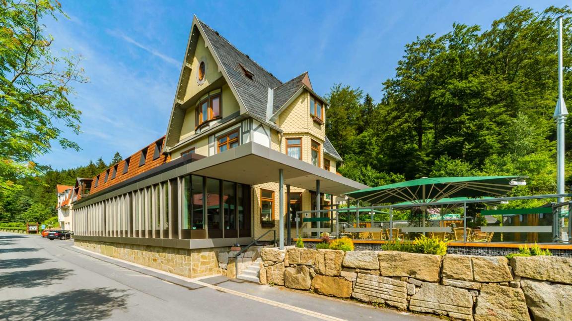 Hotel Waldmühle in Zella-Mehlis bei Luisenthal