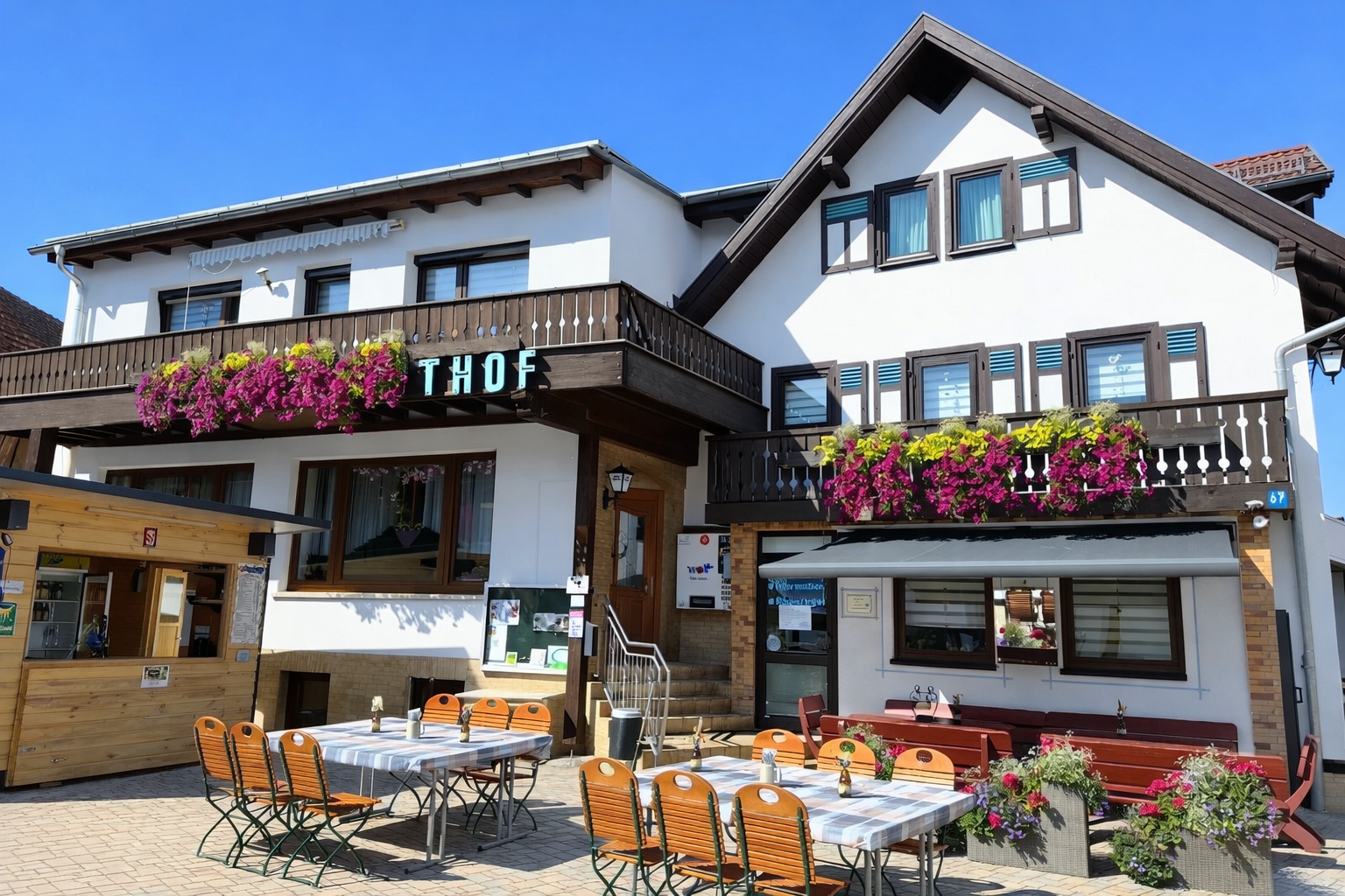 Landgasthof und Pension Zum Löwen in Bischofsheim