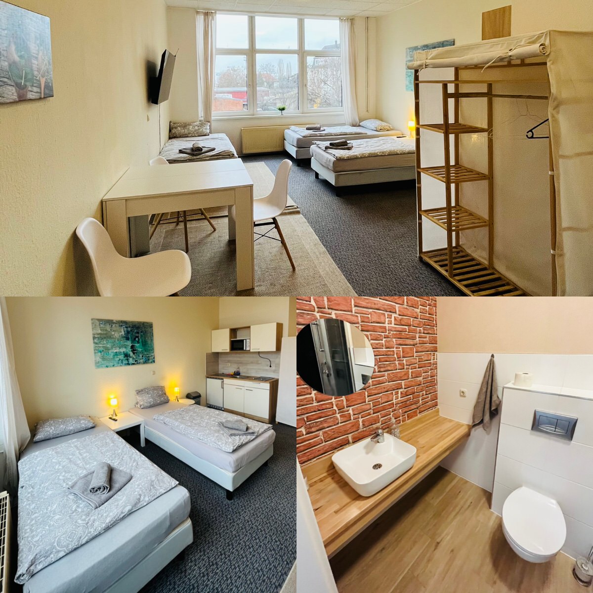  Monteurzimmer Domizil 2-4 Personen in Erfurt-Krämpfervorstadt 