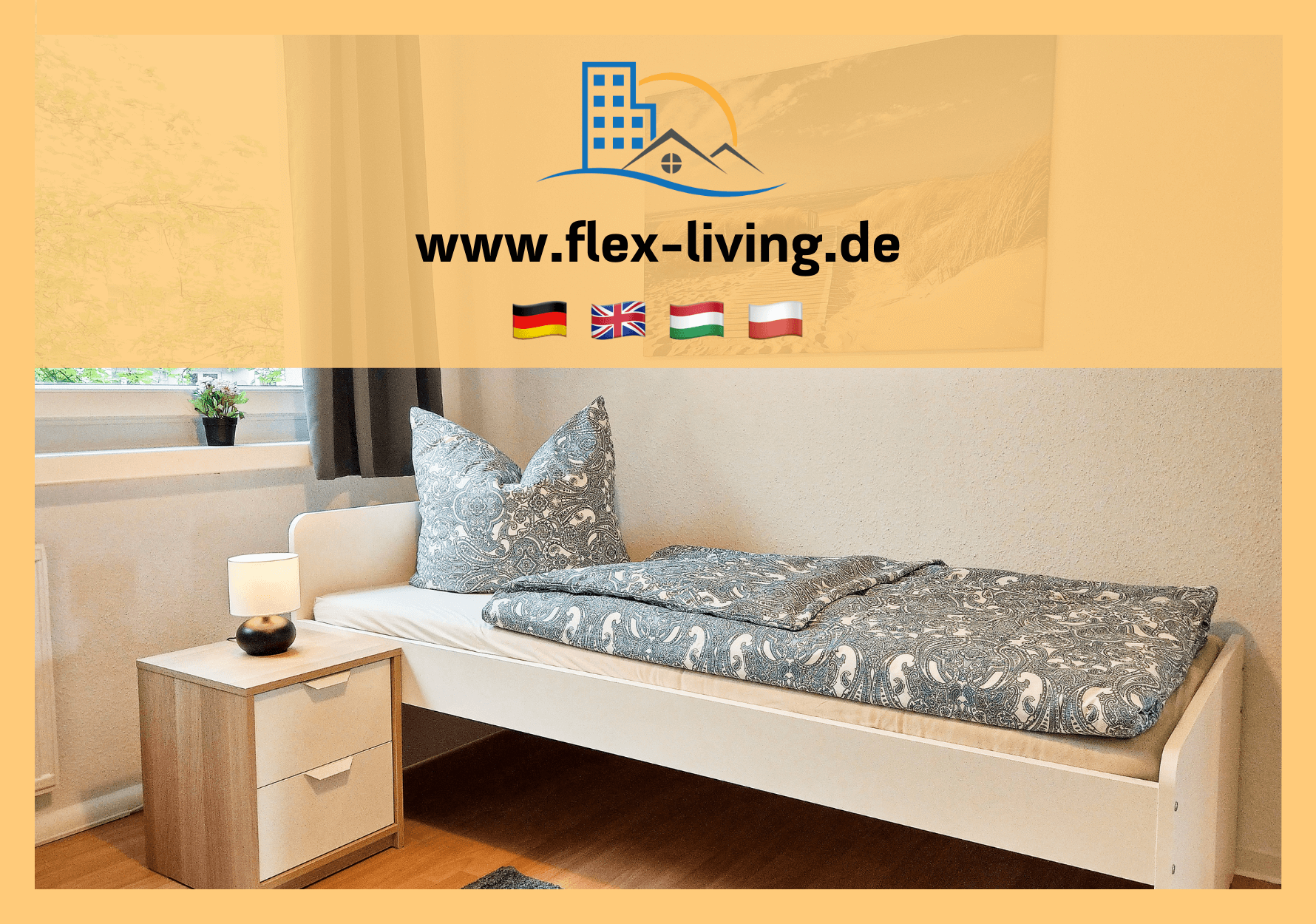  flex living - Monteurwohnungen in Brandenburg (DEU|EN|PL|HU) in Brandenburg