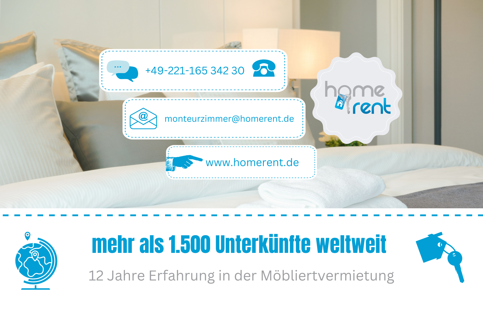  HomeRent in Krefeld, Mönchengladbach, Kleve, Meerbusch, Neuss und Umgebung in Krefeld
