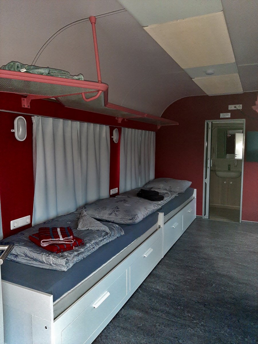  Eisenbahnwaggon in Ortrand